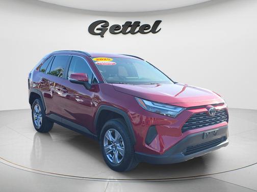 Ruby Flare Pearl 2025 Toyota RAV4 XLE