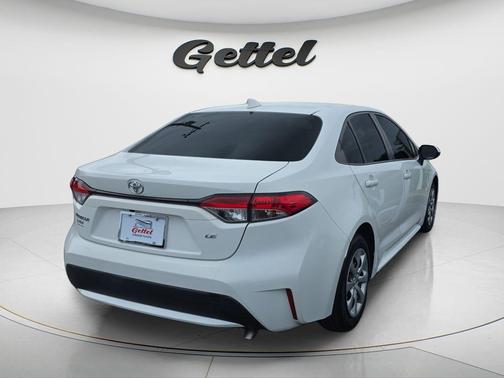 White 2022 Toyota Corolla LE