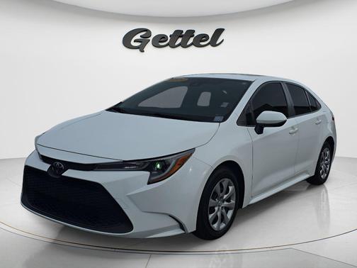 White 2022 Toyota Corolla LE