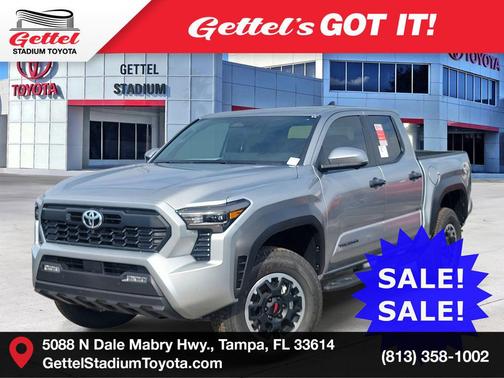 Celestial Silver Metallic 2025 Toyota Tacoma TRD Off Road