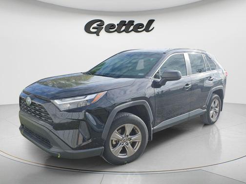 Midnight Black Metallic 2023 Toyota RAV4 Hybrid SE