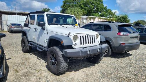 Bright White Clearcoat 2016 Jeep Wrangler Unlimited Sport