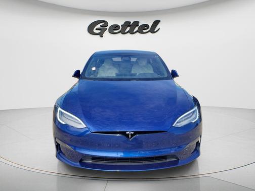 Deep Blue Metallic 2021 Tesla Model S Long Range