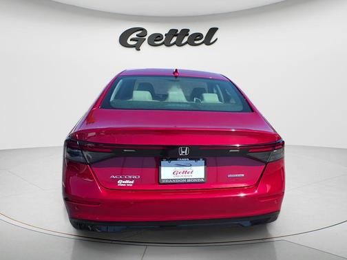 Radiant Red Metallic 2024 Honda Accord Hybrid EX-L
