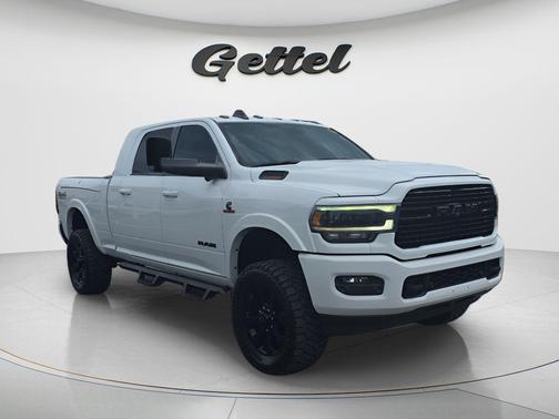 Bright White Clearcoat 2020 RAM 2500 Laramie Mega Cab 4x4 6'4' Box