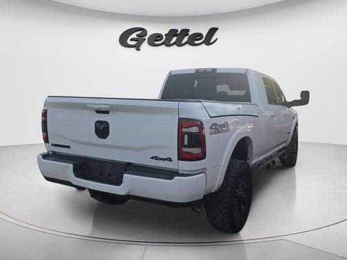 Bright White Clearcoat 2020 RAM 2500 Laramie Mega Cab 4x4 6'4' Box