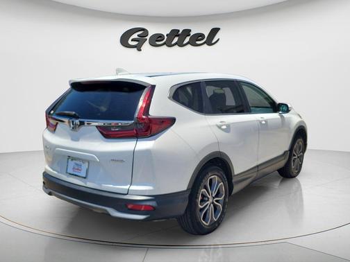 Platinum White Pearl 2021 Honda CR-V AWD EX