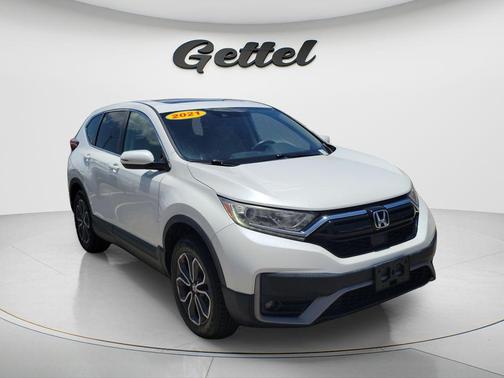 Platinum White Pearl 2021 Honda CR-V AWD EX