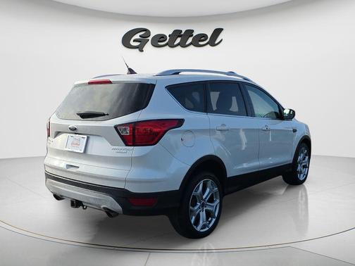 WHITE PLATINUM MET TRI-COAT 2019 Ford Escape Titanium