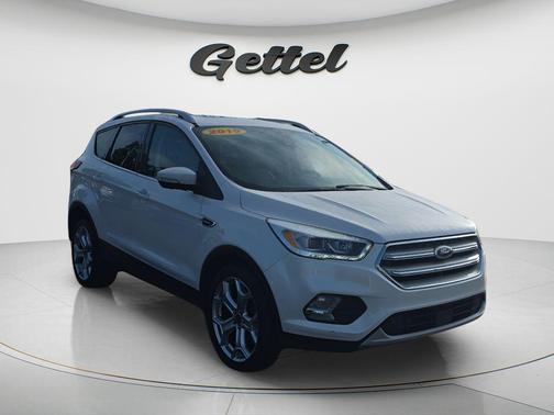 WHITE PLATINUM MET TRI-COAT 2019 Ford Escape Titanium