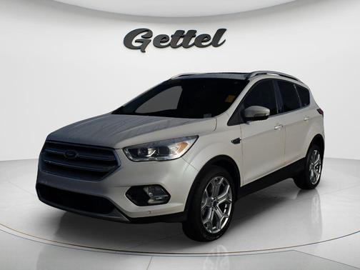 WHITE PLATINUM MET TRI-COAT 2019 Ford Escape Titanium