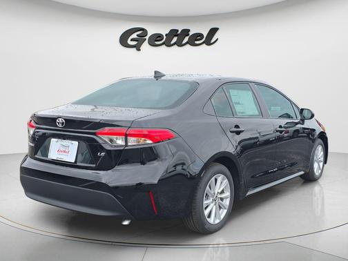 Midnight Black Metallic 2026 Toyota Corolla LE