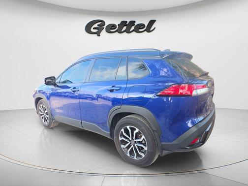 Blue Crush Metallic/Jet Black 2024 Toyota Corolla Hybrid SE