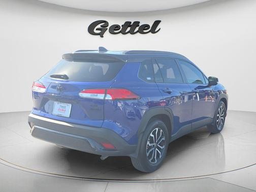 Blue Crush Metallic/Jet Black 2024 Toyota Corolla Hybrid SE
