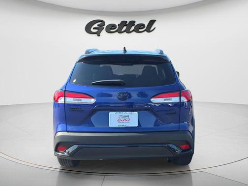 Blue Crush Metallic/Jet Black 2024 Toyota Corolla Hybrid SE