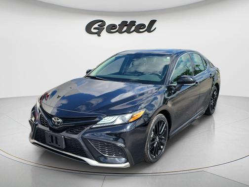 Midnight Black Metallic 2024 Toyota Camry XSE