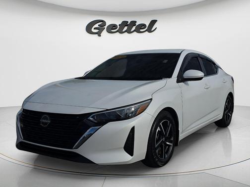 Aspen White Tricoat 2024 Nissan Sentra SV