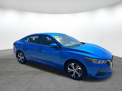 Electric Blue Metallic 2020 Nissan Sentra SV