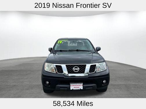 Magnetic Black 2019 Nissan Frontier SV