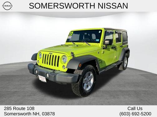 2017 Jeep Wrangler Unlimited Sport