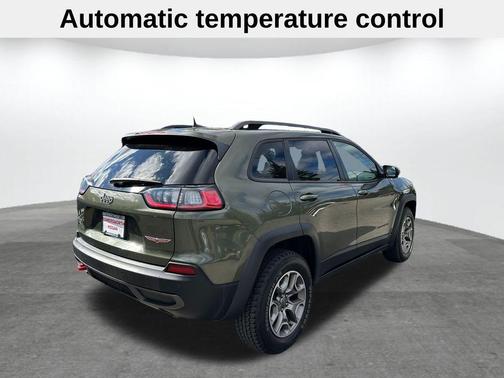 Olive Green Pearlcoat 2021 Jeep Cherokee Trailhawk