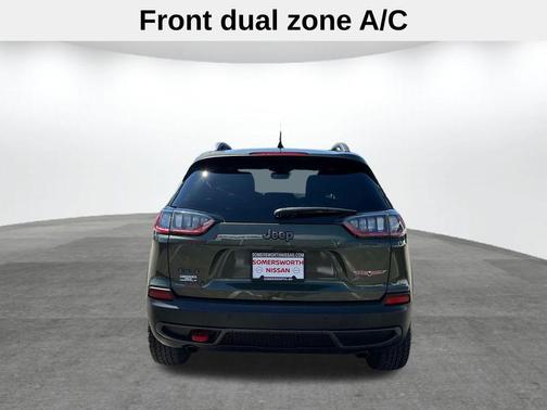 Olive Green Pearlcoat 2021 Jeep Cherokee Trailhawk