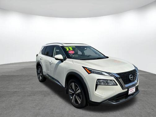 White 2023 Nissan Rogue SL