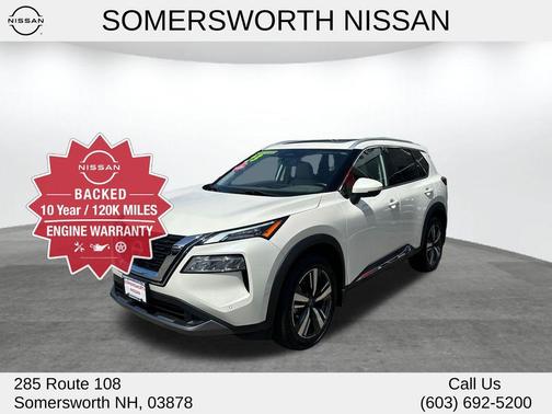 White 2023 Nissan Rogue SL