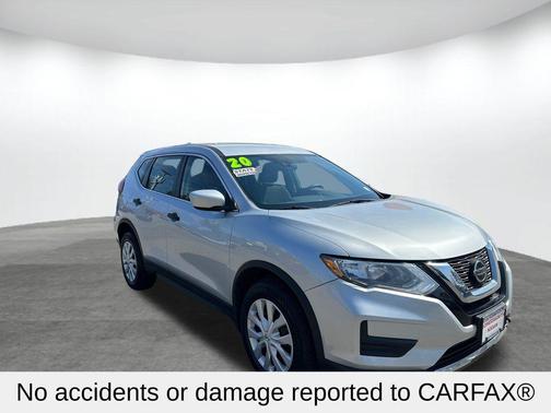 Brilliant Silver Metallic 2020 Nissan Rogue S