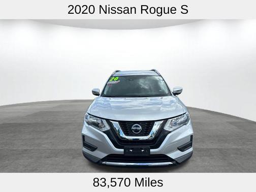 Brilliant Silver Metallic 2020 Nissan Rogue S