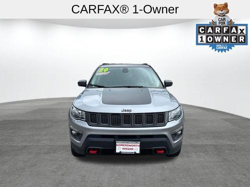 Billet Silver Metallic Clearcoat 2020 Jeep Compass Trailhawk