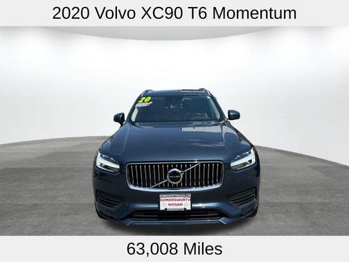 Denim Blue Metallic 2020 Volvo XC90 T6 Momentum 7 Passenger