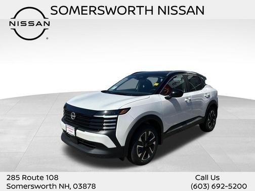 2t Wht Blk Roof 2026 Nissan Kicks SV