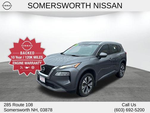 Gun Metallic 2023 Nissan Rogue SV