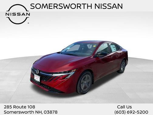 Scarlet Ember 2026 Nissan Sentra SV