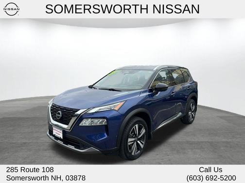 2 Tone Blue / Black 2023 Nissan Rogue SL