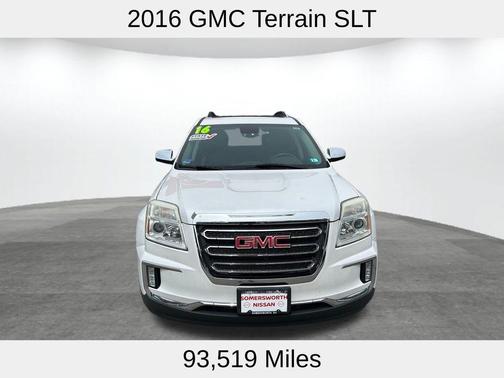 White Frost Tri-Coat 2016 GMC Terrain SLT
