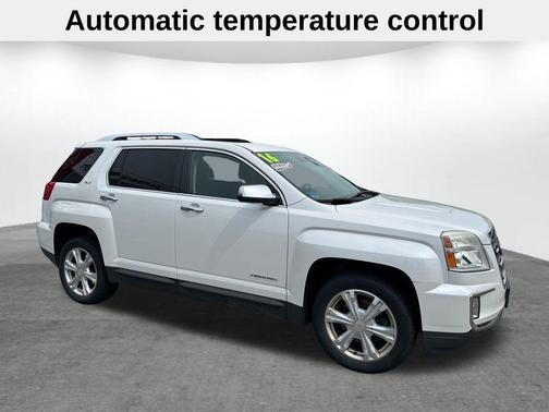 White Frost Tri-Coat 2016 GMC Terrain SLT
