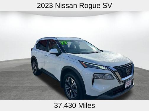 White 2023 Nissan Rogue SV