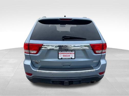 True Blue Pearlcoat 2012 Jeep Grand Cherokee Overland