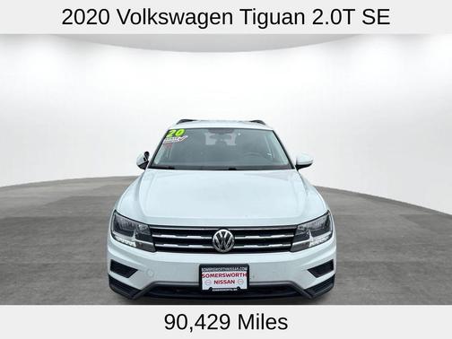 Pure White 2020 Volkswagen Tiguan 2.0T SE