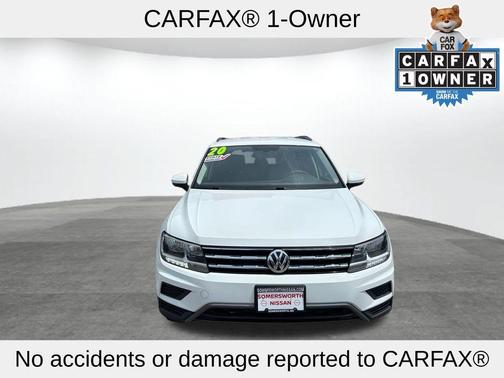 Pure White 2020 Volkswagen Tiguan 2.0T SE
