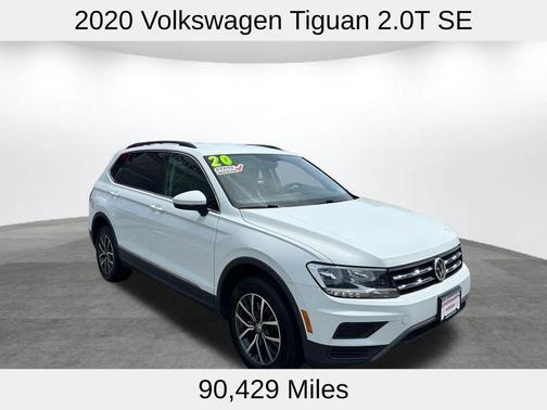 Pure White 2020 Volkswagen Tiguan 2.0T SE