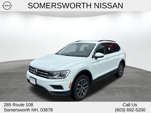 Pure White 2020 Volkswagen Tiguan 2.0T SE