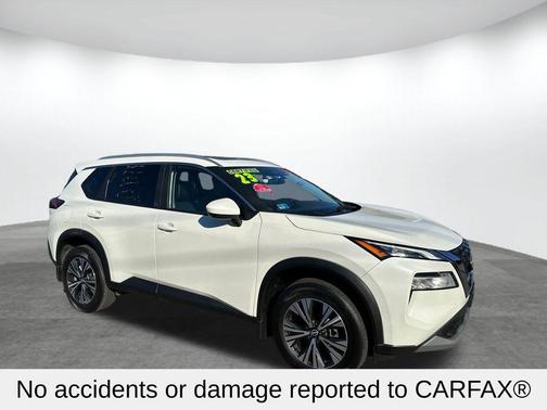 White 2023 Nissan Rogue SV