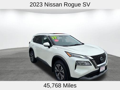 White 2023 Nissan Rogue SV