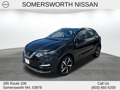 Magnetic Black 2022 Nissan Rogue Sport SL