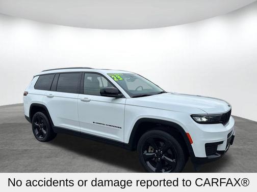 Bright White Clearcoat 2023 Jeep Grand Cherokee L Laredo