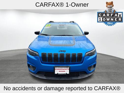 Hydro Blue Pearlcoat 2022 Jeep Cherokee X