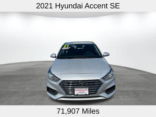 Olympus Silver Metallic 2021 Hyundai Accent SE